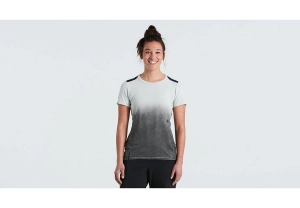2022 SPECIALIZED TRAIL JERSEY SHORT SLEEVE WOMEN - Dove Grey Spray, X-SMALL