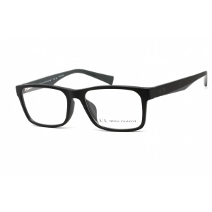 Armani Exchange Men's Eyeglasses - Black Plastic Rectangular Frame | AX3038F 8199