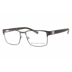 Armani Exchange Men's Eyeglasses - Dark Matte Gunmetal Rectangular | 0AX1019L 6089