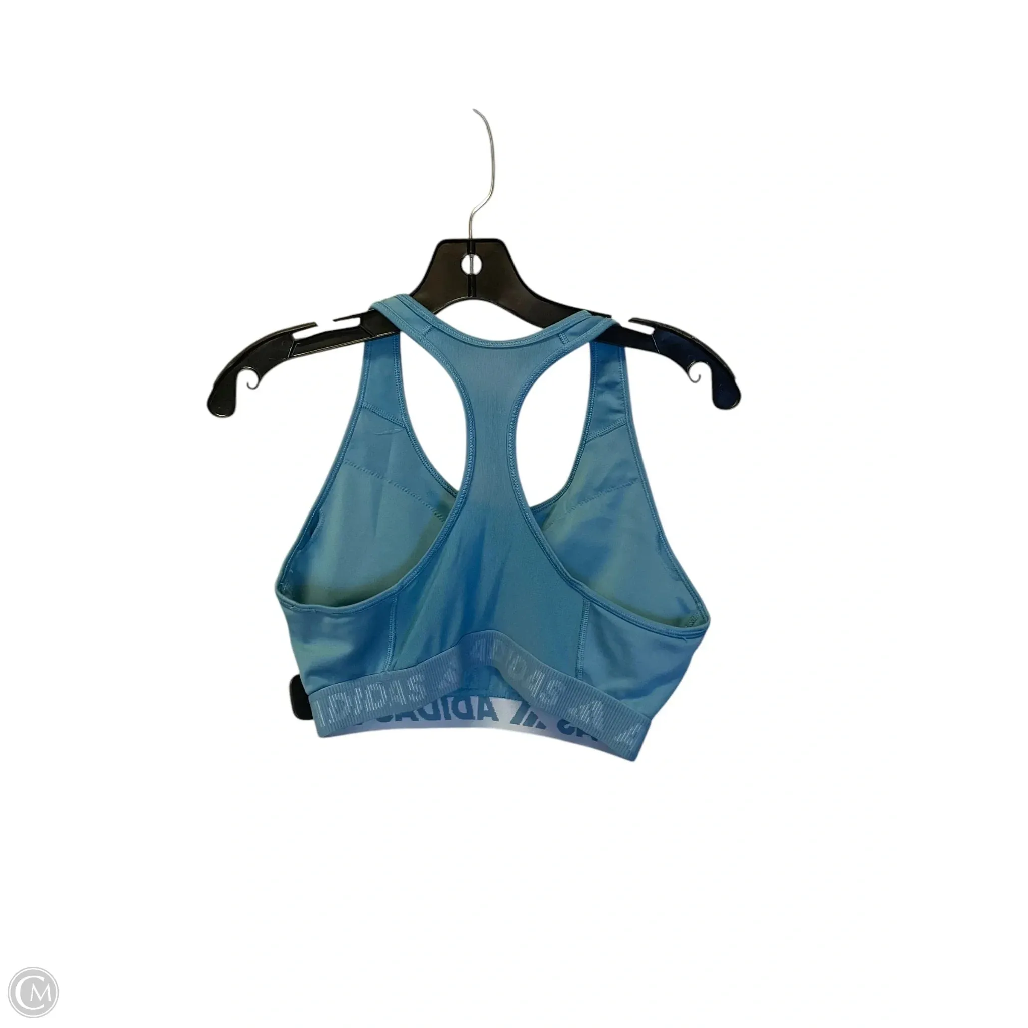 Athletic Bra By Adidas In Blue, Size: L