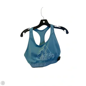 Athletic Bra By Adidas In Blue, Size: L