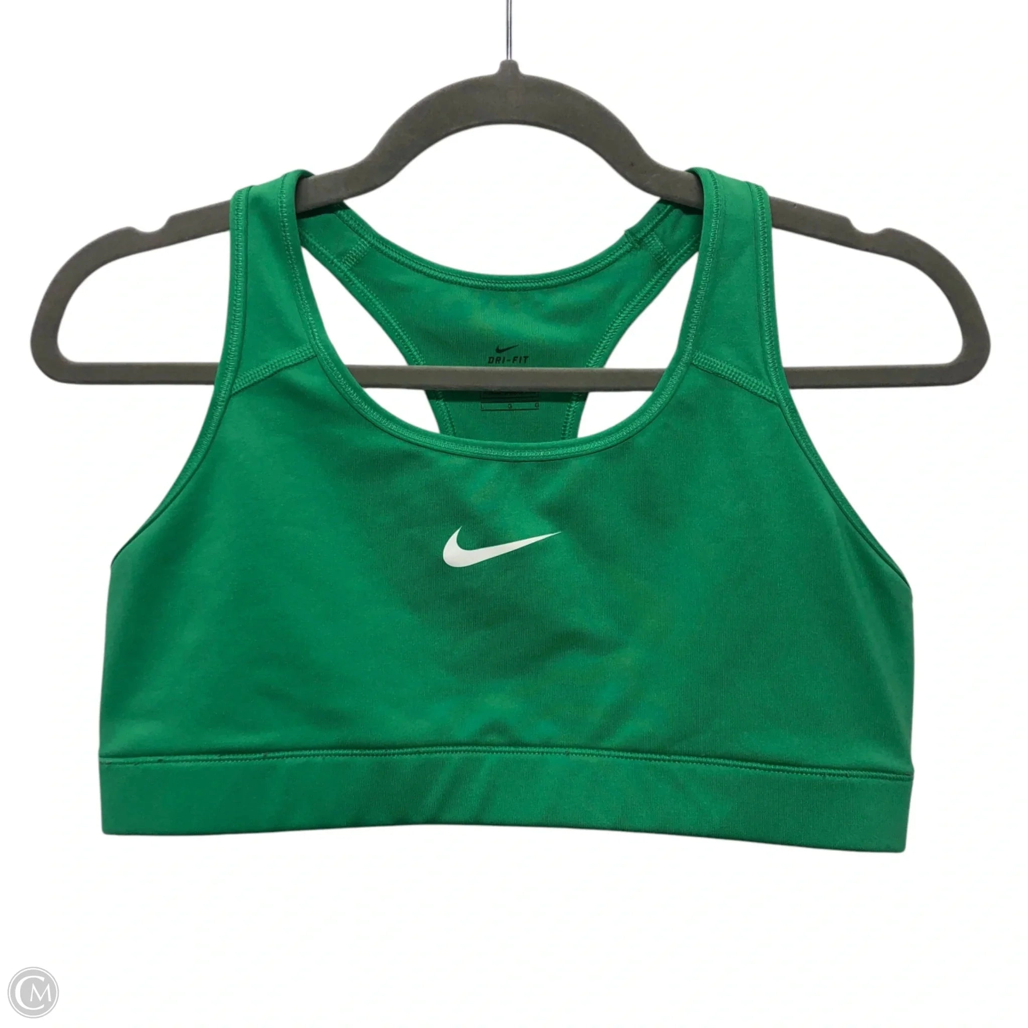 Athletic Bra By Nike In Green, Size: L