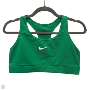 Athletic Bra By Nike In Green, Size: L
