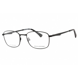 Banana Republic Men's Eyeglasses - Matte Black Metal Rectangular Frame | Roy 0003 00