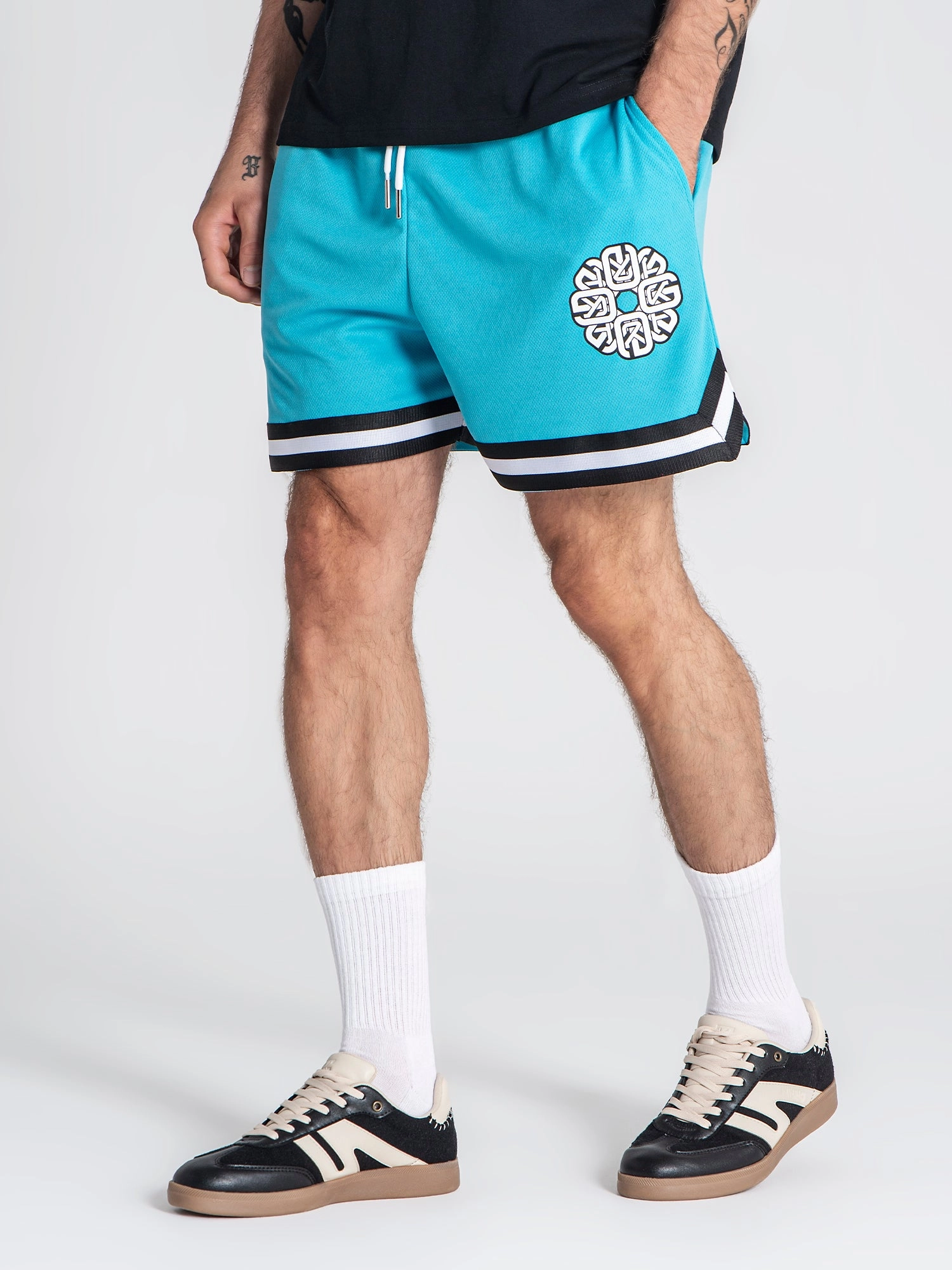 Blue Rotate Shorts