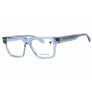 Calvin Klein Men's Eyeglasses - Blue Rectangular Frame Clear Lens | CK23522 414