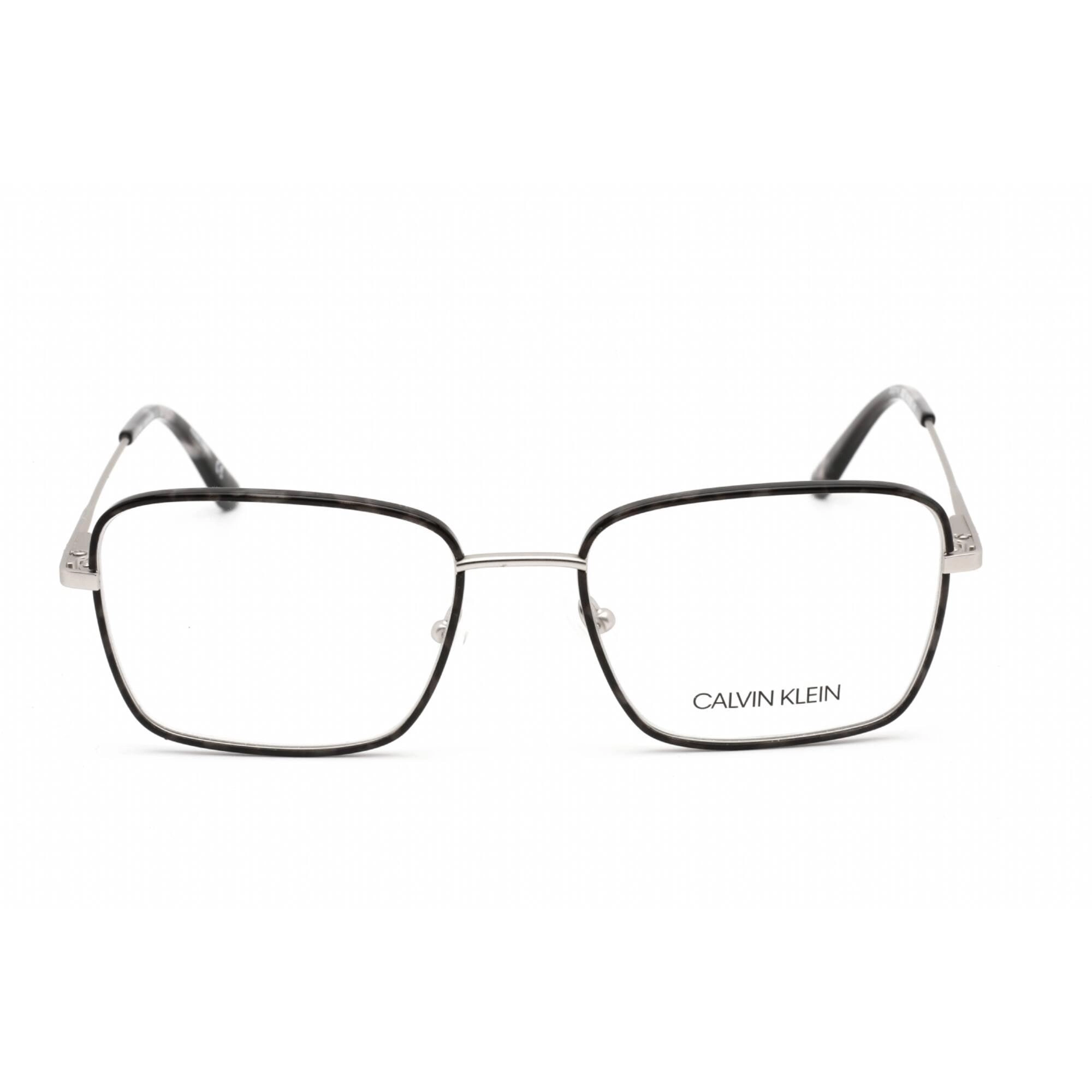 Calvin Klein Men's Eyeglasses - Rectangular Charcoal Tortoise Frame | CK20114 022