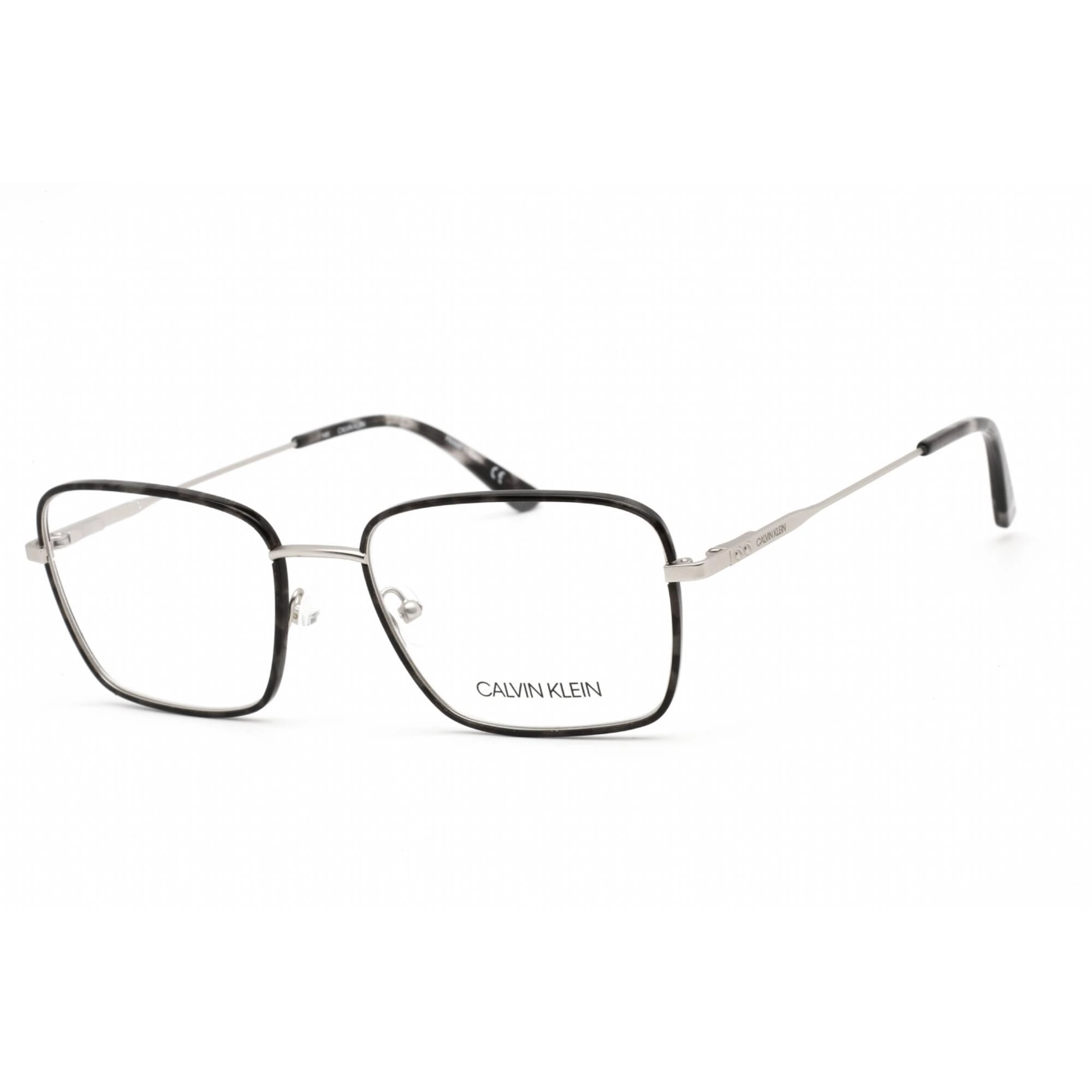 Calvin Klein Men's Eyeglasses - Rectangular Charcoal Tortoise Frame | CK20114 022
