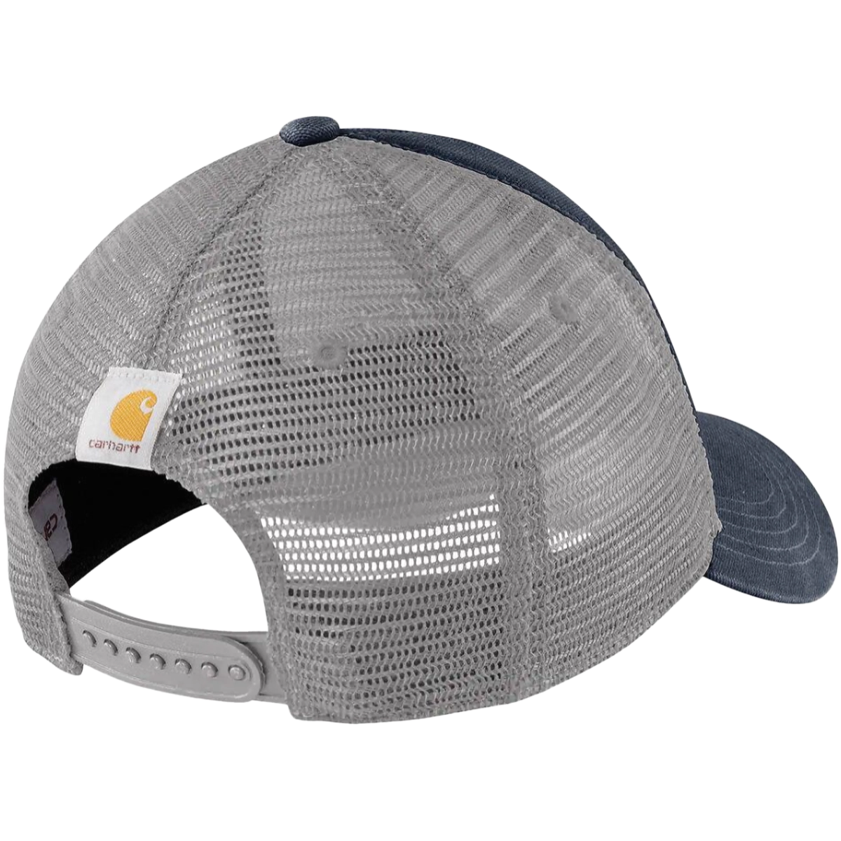 Canvas Mesh-Back Logo Cap