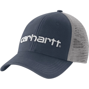 Canvas Mesh-Back Logo Cap