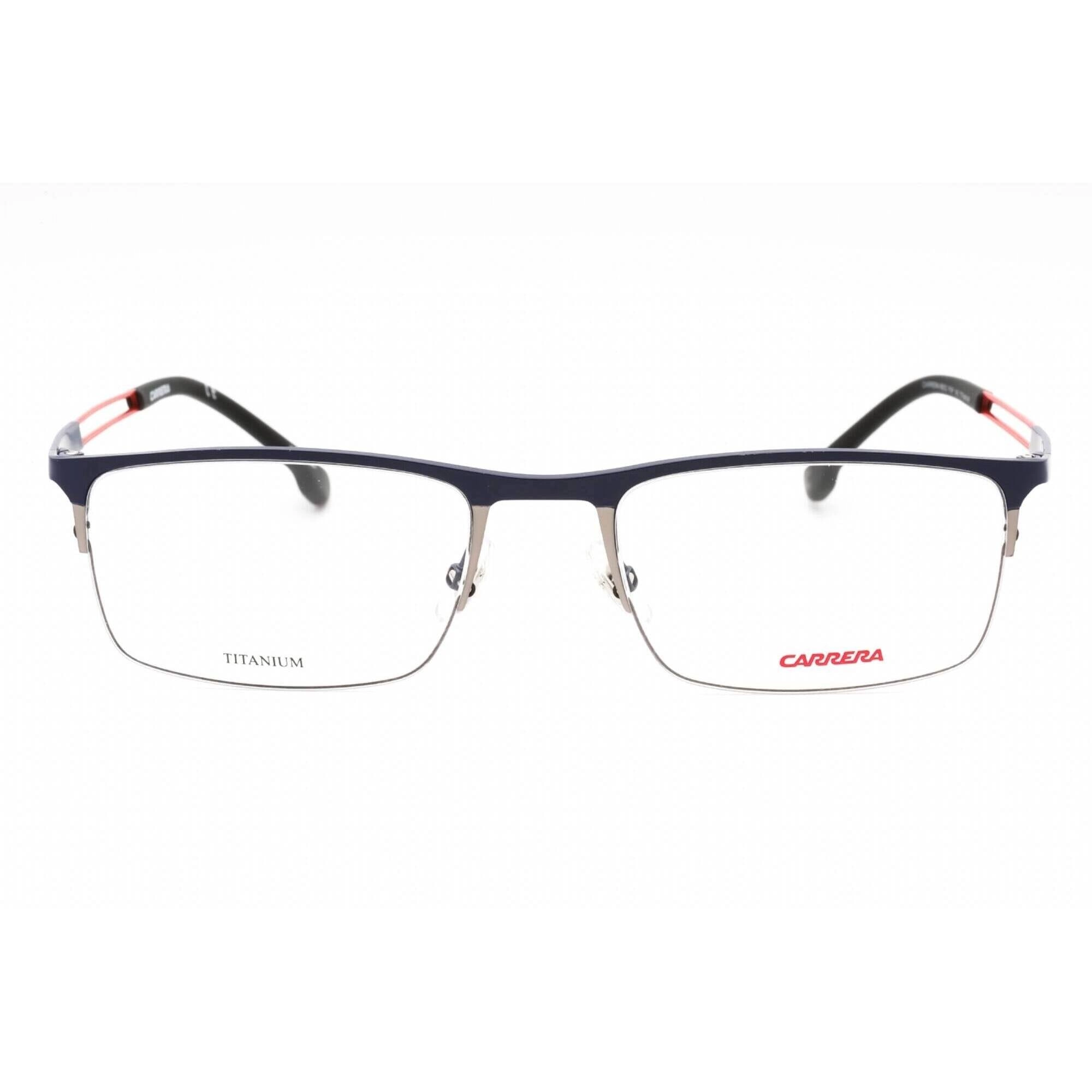 Carrera Men's Eyeglasses - Blue Metal Rectangular Shape Full Rim Frame | 8832 0PJP 00