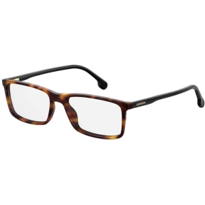 Carrera Men's Eyeglasses - Havana Plastic Full Rim Rectangular Frame | 175/N 0086