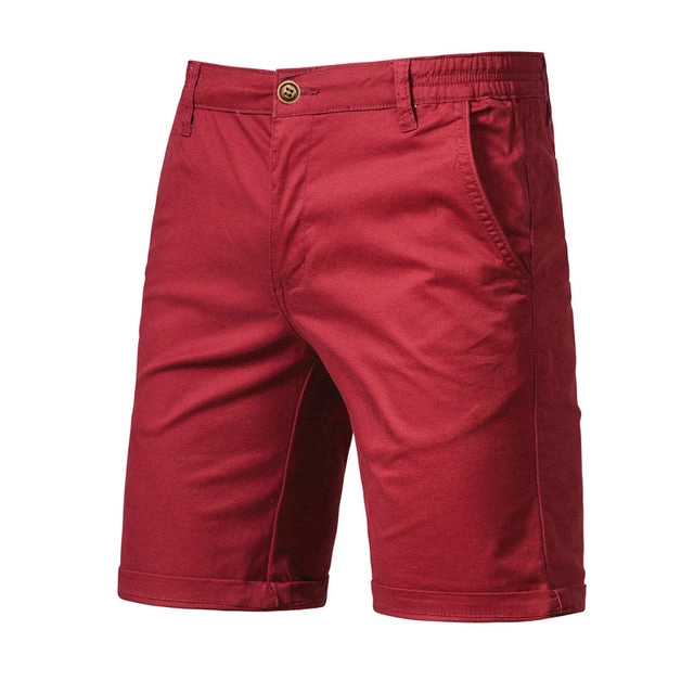 Casual Business Social Elastic Waist Men Shorts