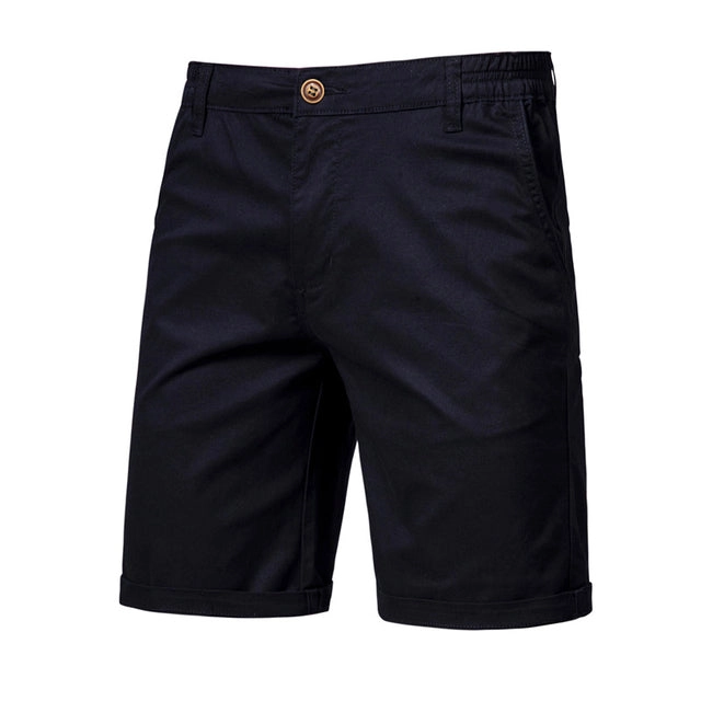 Casual Business Social Elastic Waist Men Shorts