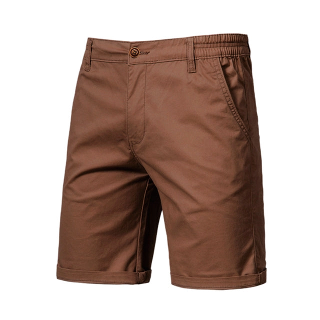 Casual Business Social Elastic Waist Men Shorts