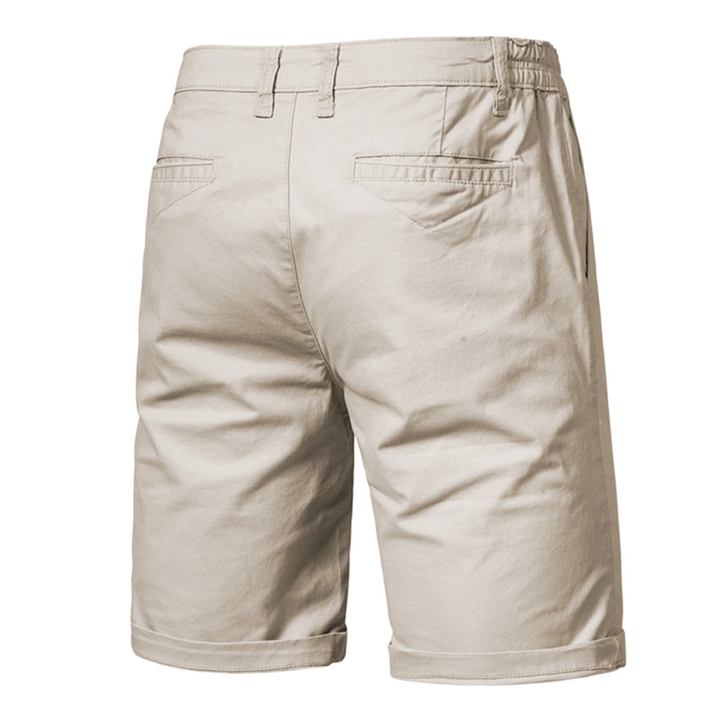 Casual Business Social Elastic Waist Men Shorts