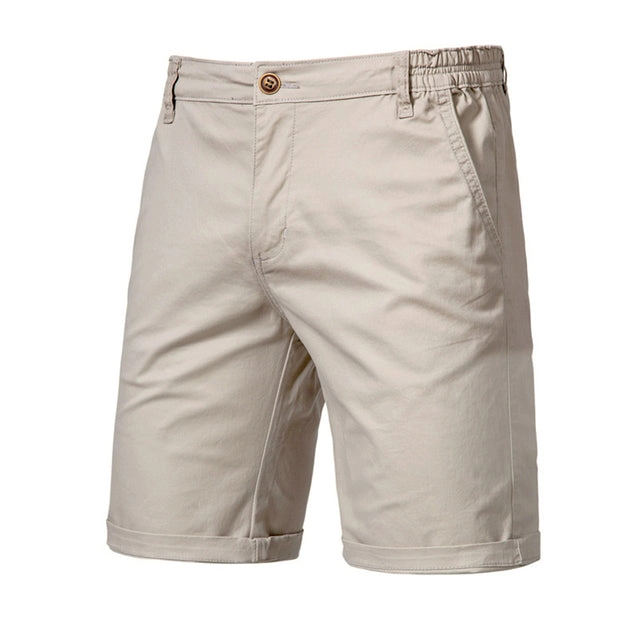 Casual Business Social Elastic Waist Men Shorts