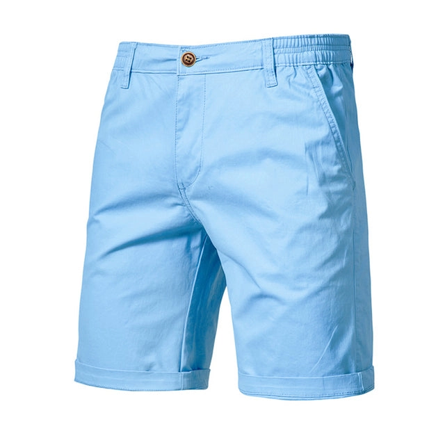 Casual Business Social Elastic Waist Men Shorts