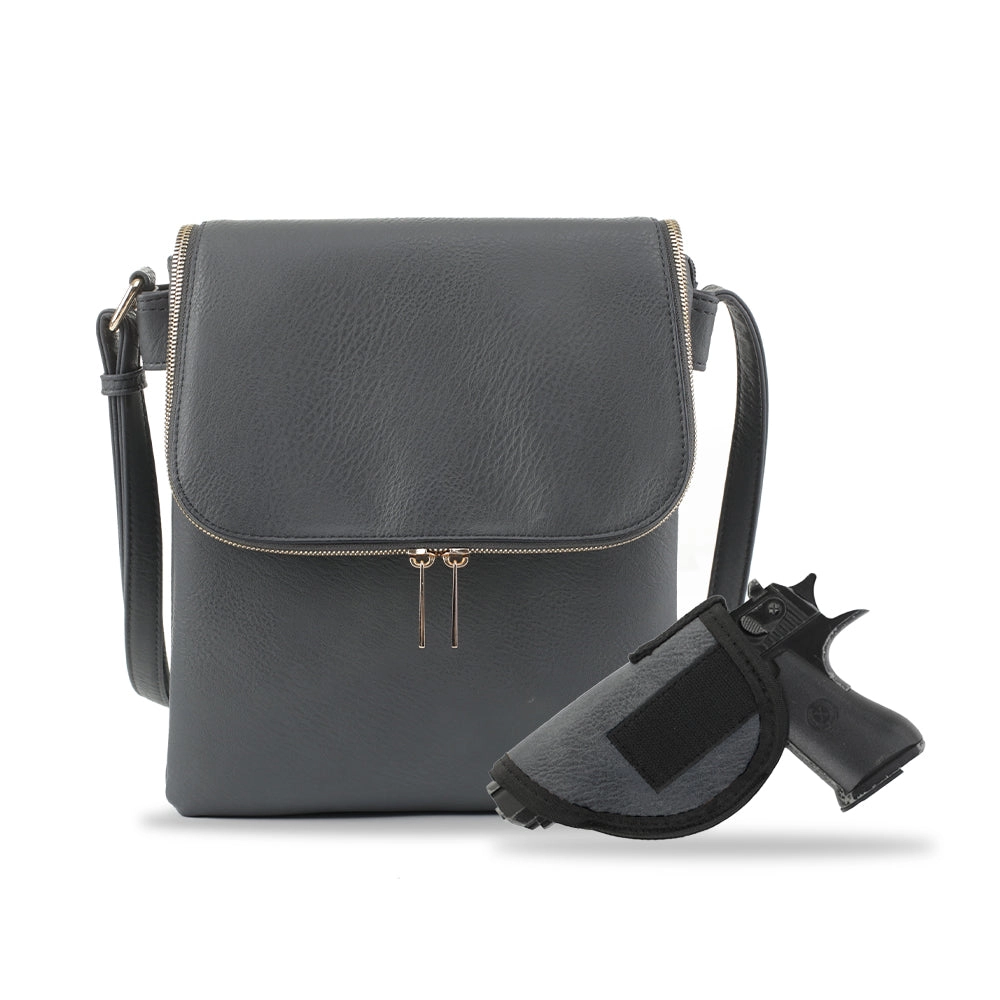 Cheyanne Concealed Carry Crossbody with Lock and Key