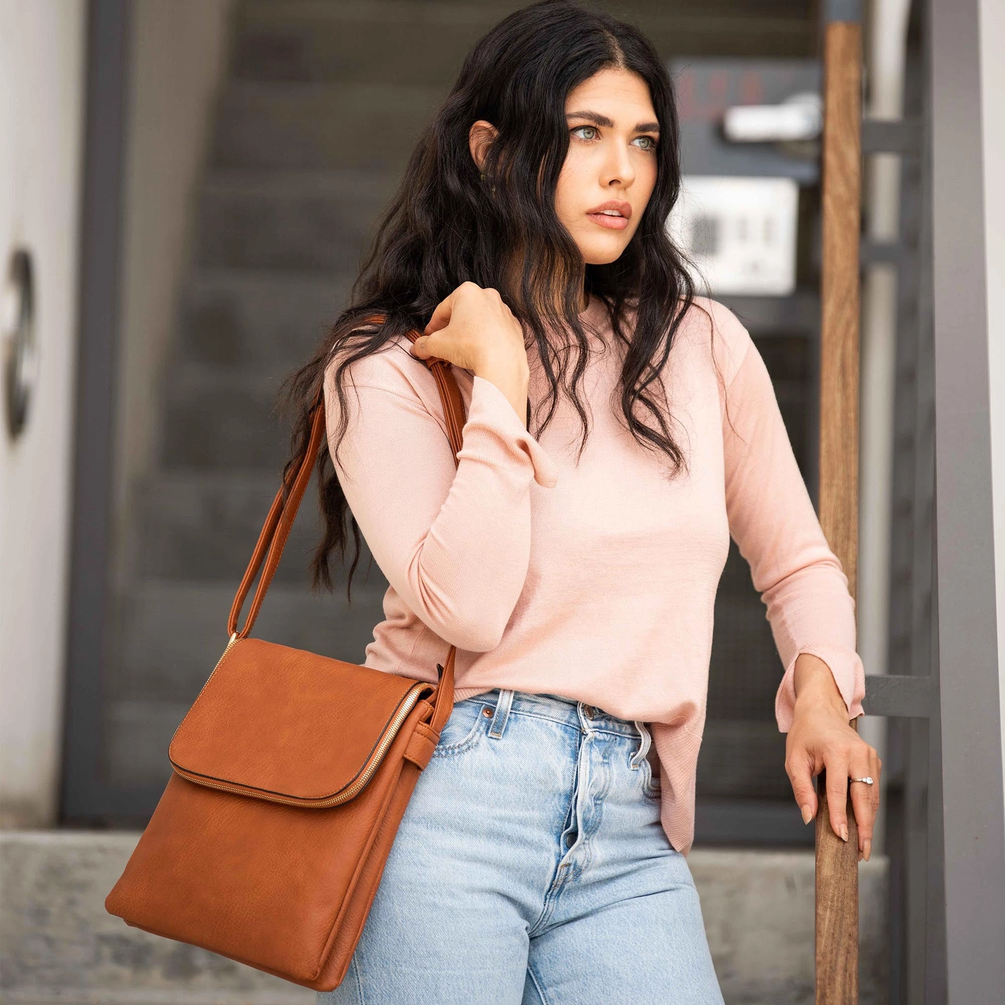 Cheyanne Concealed Carry Crossbody with Lock and Key