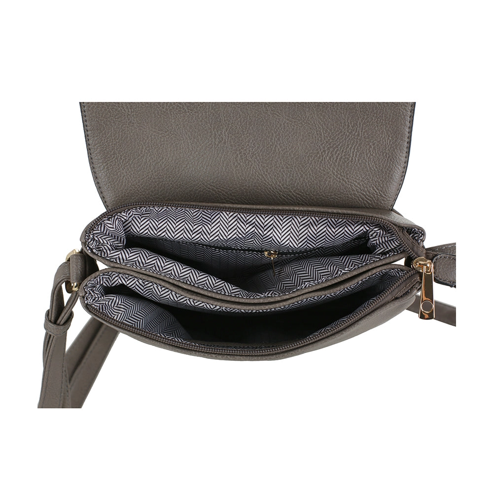 Cheyanne Concealed Carry Crossbody with Lock and Key