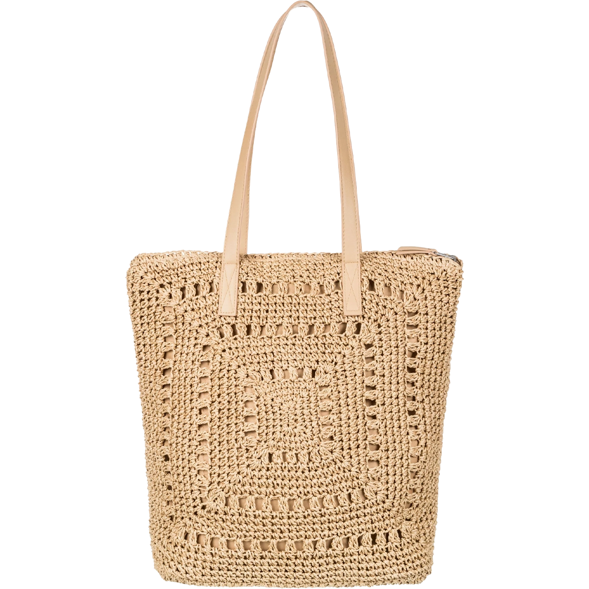 Coco Cool Straw Tote Bag