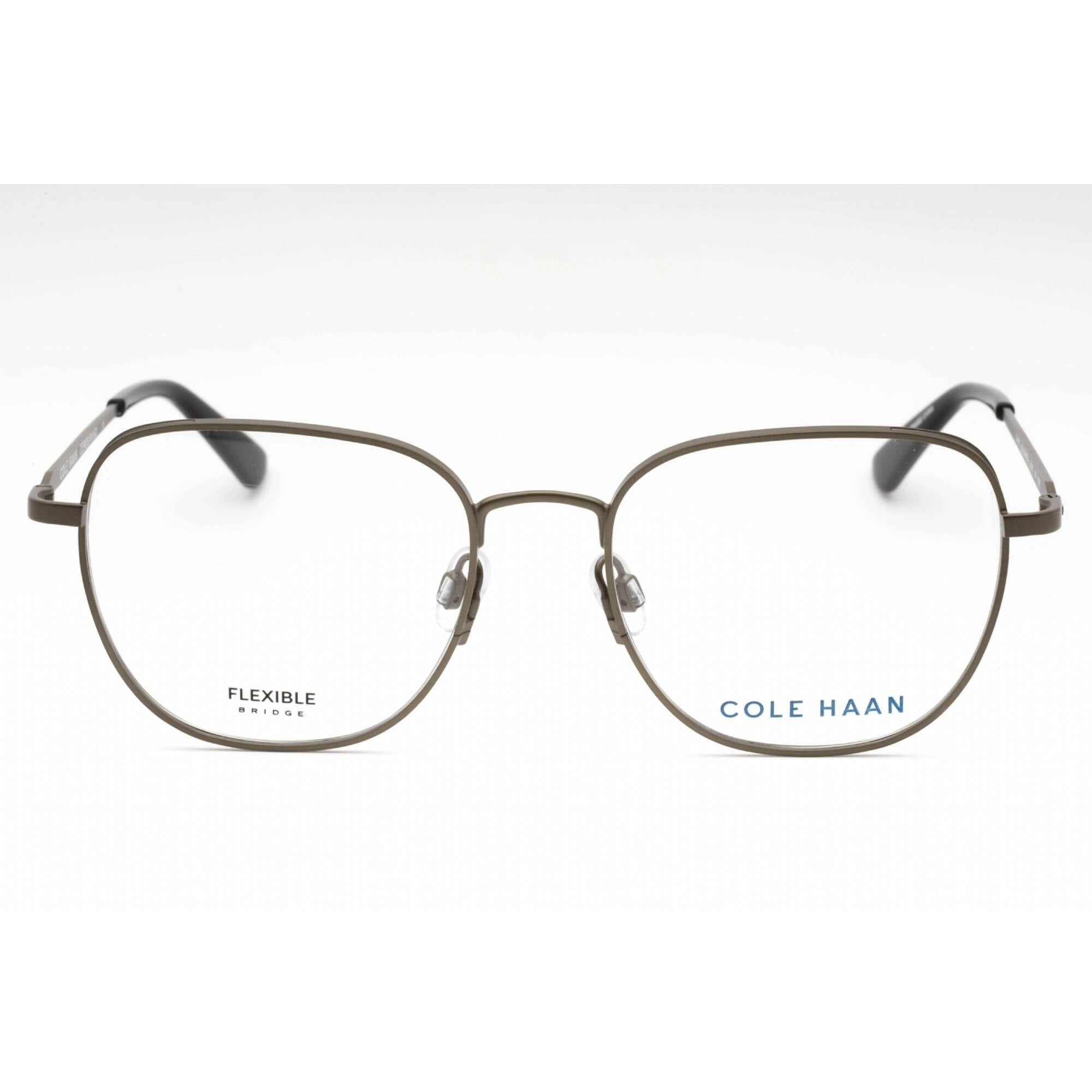 Cole Haan Men's Eyeglasses - Gunmetal Metal Square Shape Full Rim Frame | CH4503 033