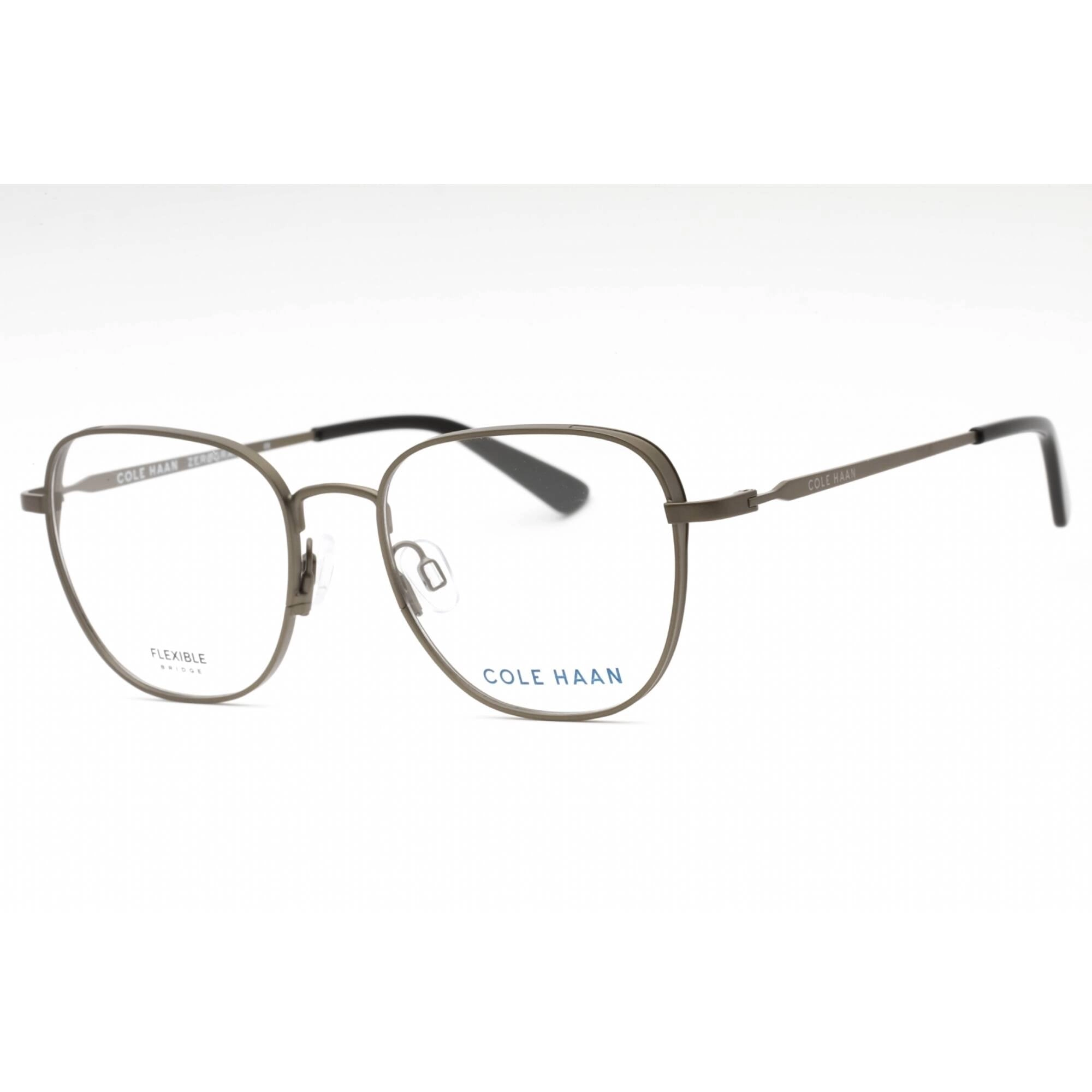Cole Haan Men's Eyeglasses - Gunmetal Metal Square Shape Full Rim Frame | CH4503 033