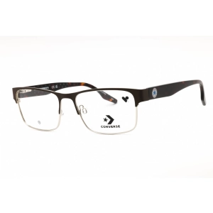 Converse Men's Eyeglasses - Matte Fresh Brew Metal Rectangular Frame | CV3024 201