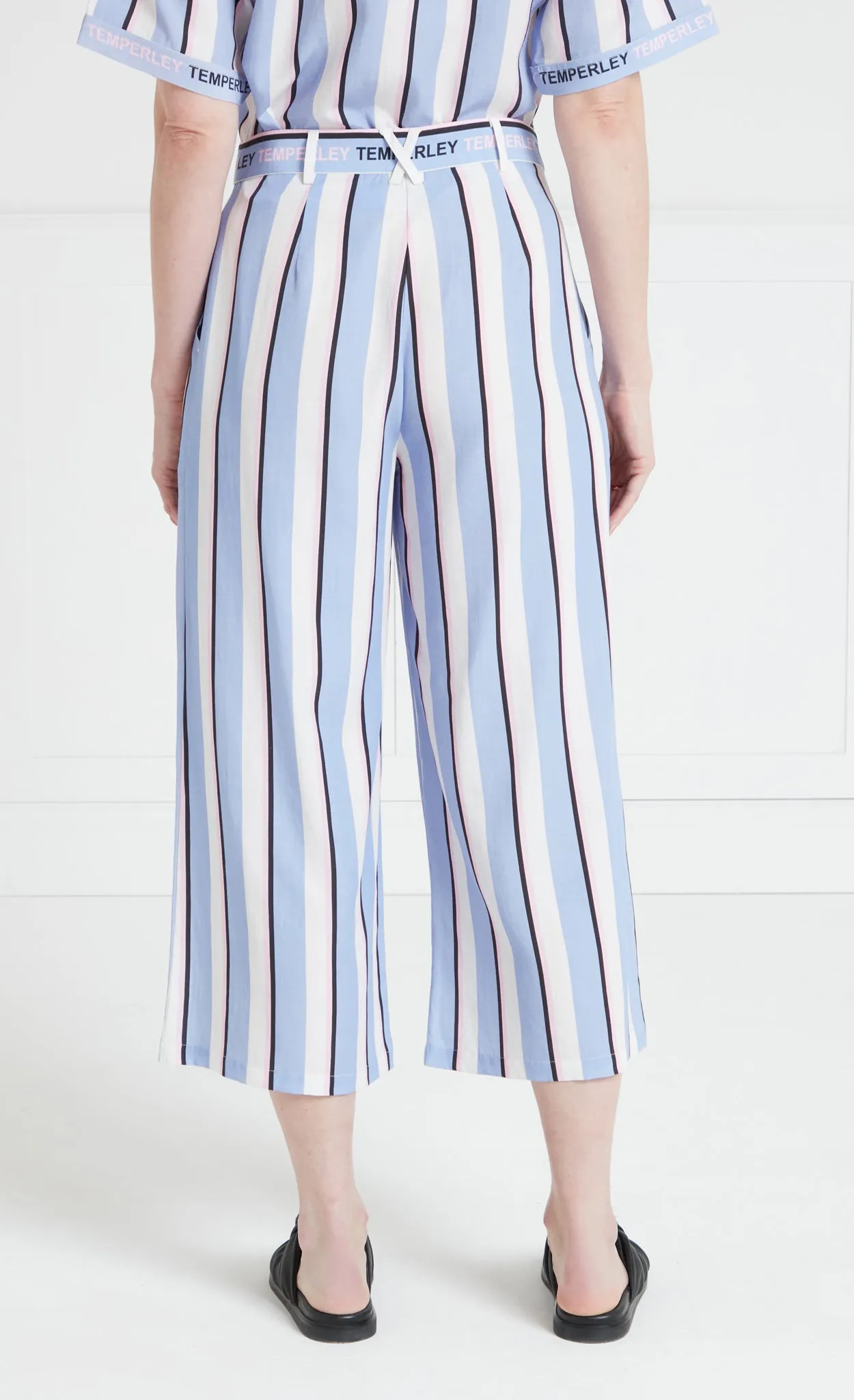 Dominique Trousers - Blue Mix