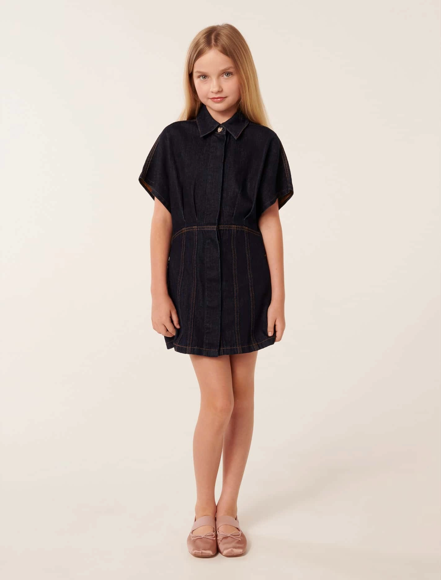 Donna Teen Denim Dress