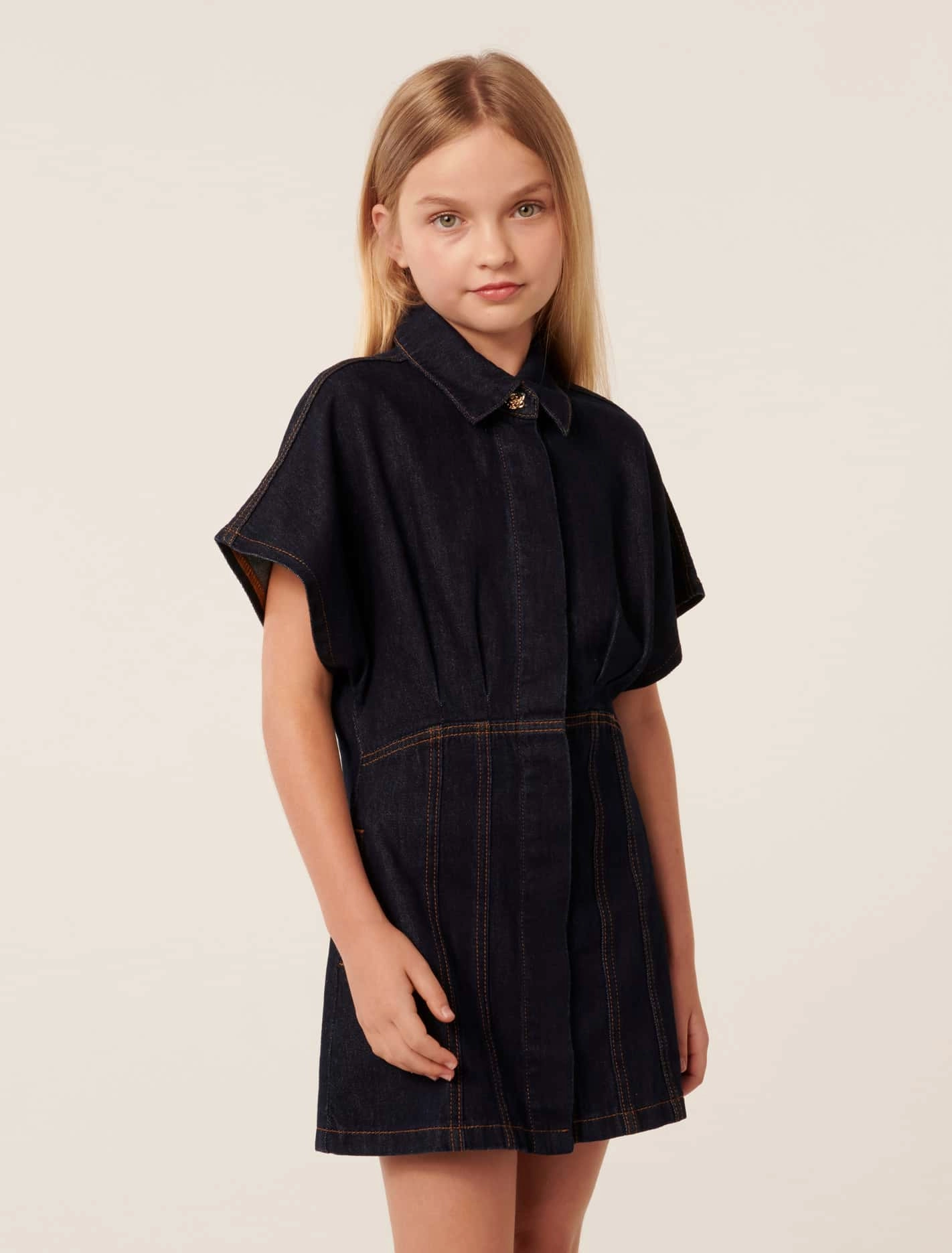 Donna Teen Denim Dress