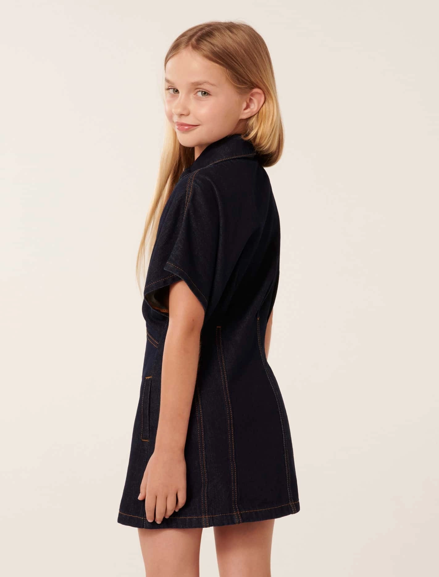 Donna Teen Denim Dress