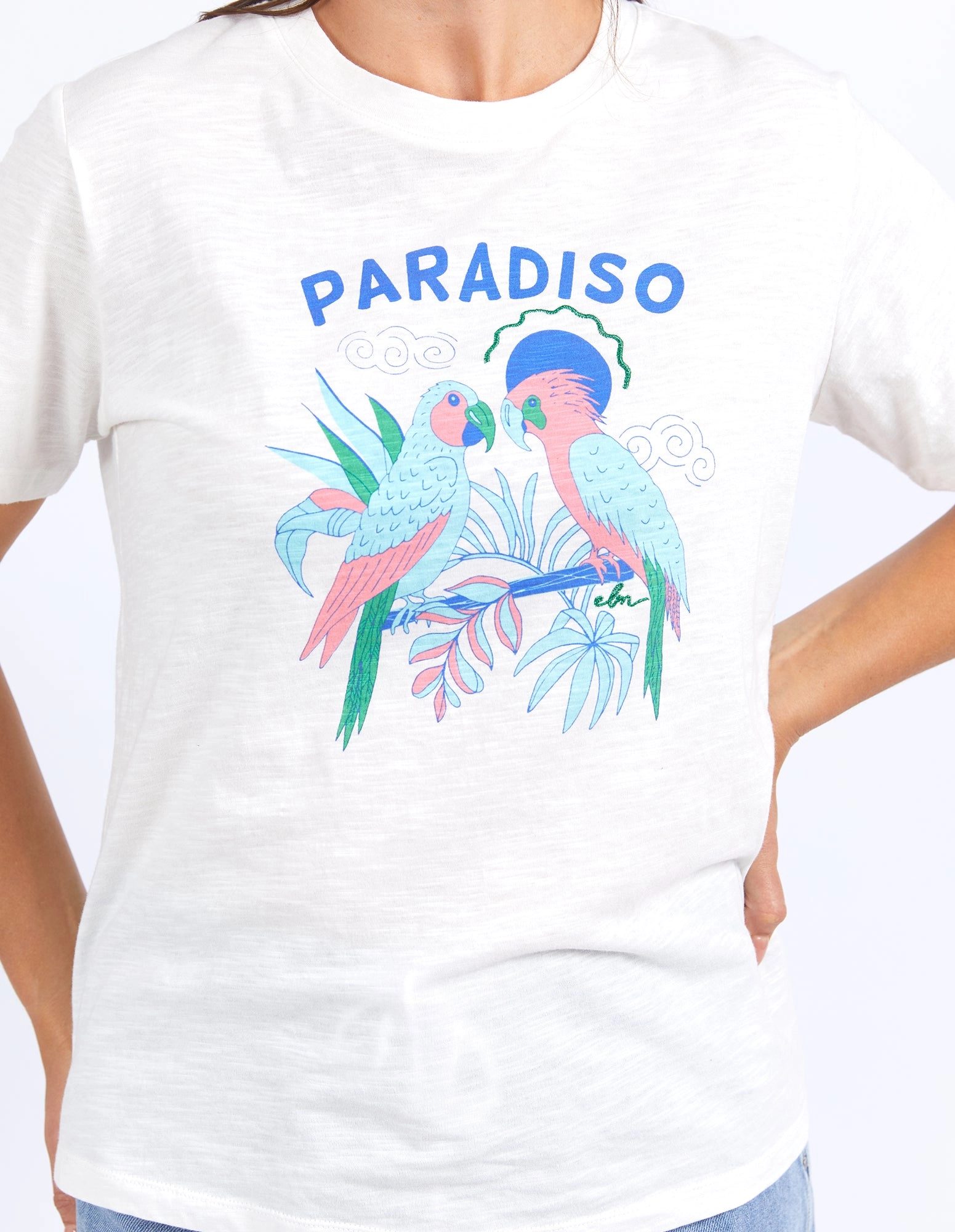 Elm Paradiso Tee Marshmallow