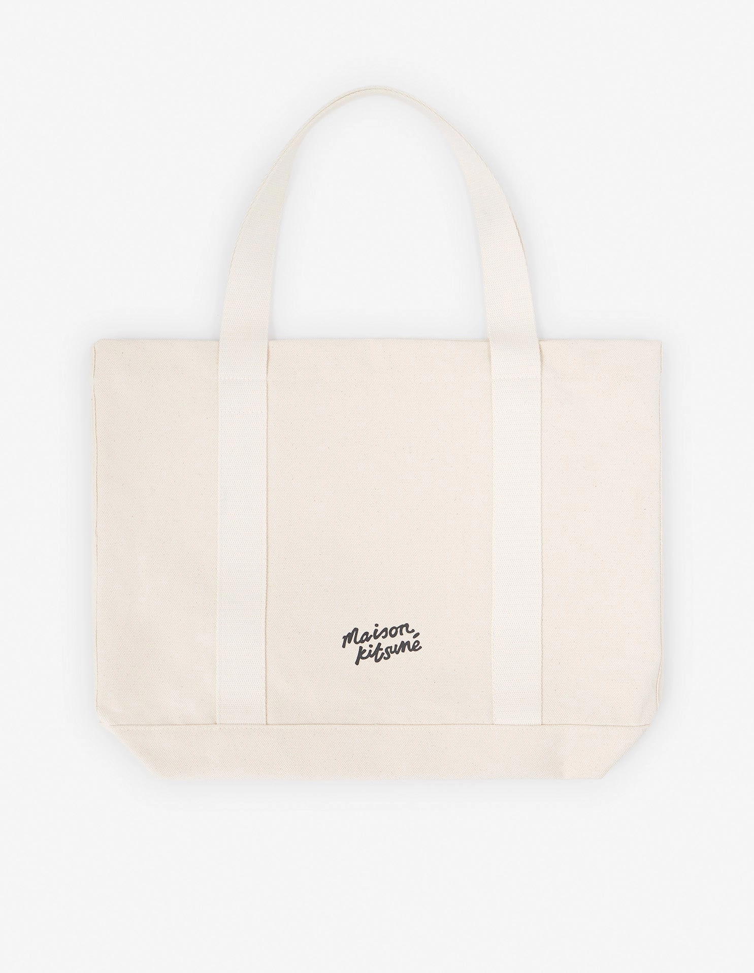 Fox Head Tote Bag Ecru