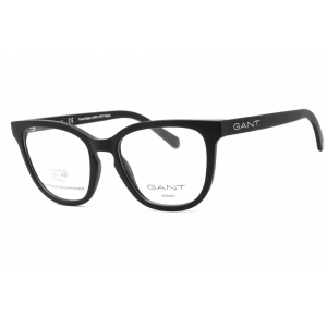 Gant Men's Eyeglasses - Matte Black Plastic Full Rim Rectangular Frame | GA3277 002