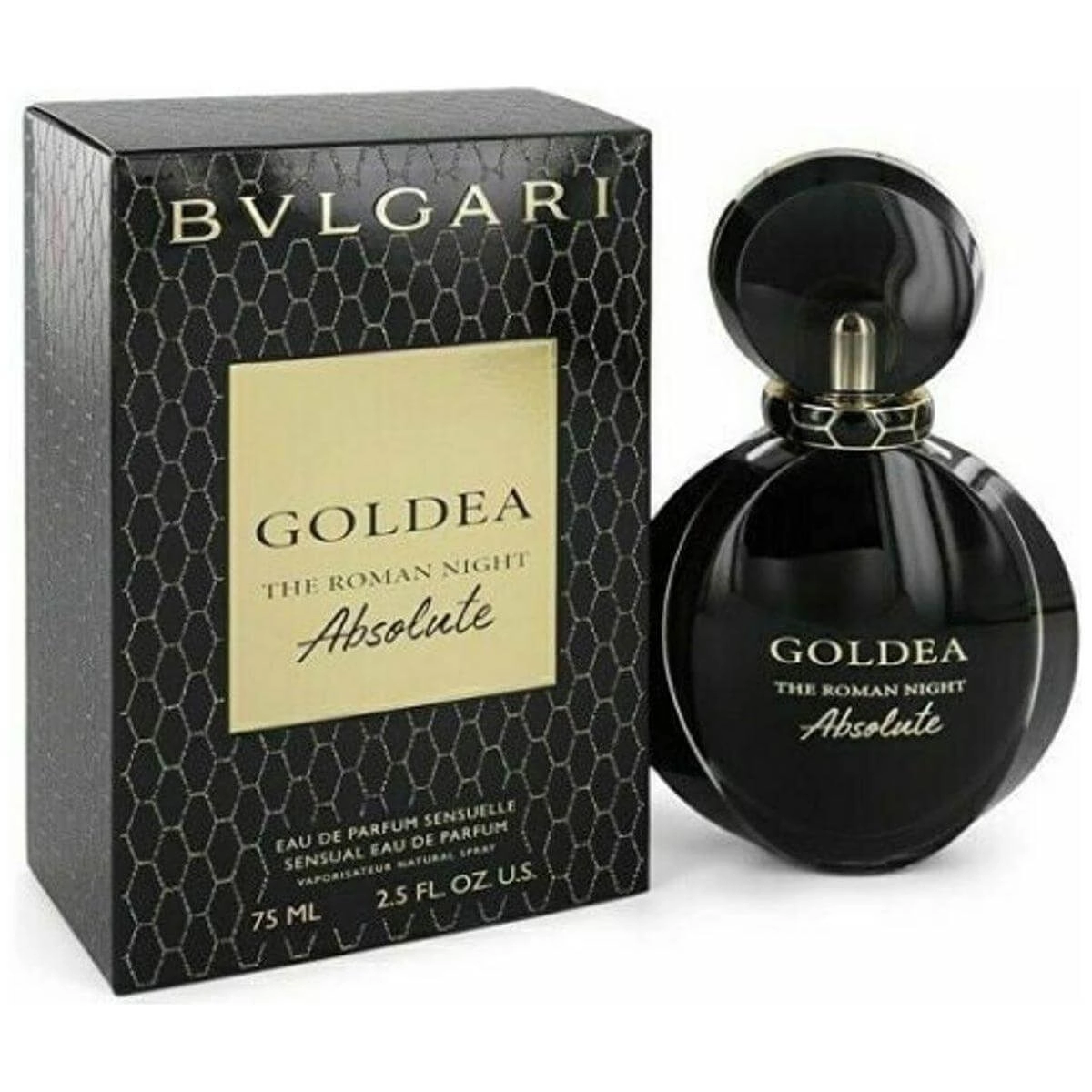 Goldea The Roman Night Absolute by Bvlgari perfume sensuelle for her EDP 2.5 oz New in Box