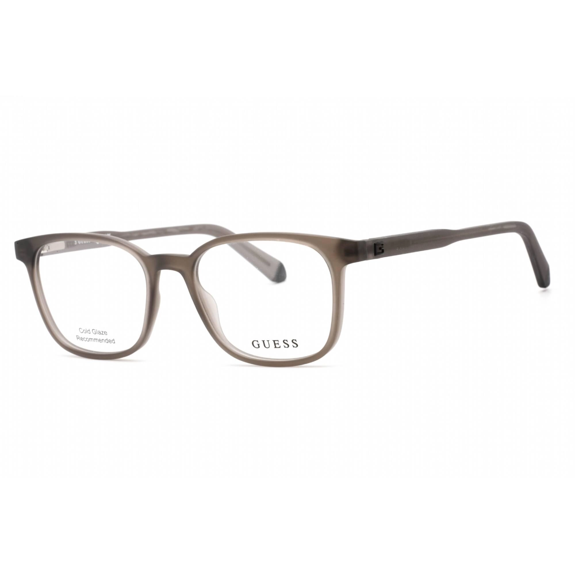 Guess Men's Eyeglasses - Grey/Other Plastic Full Rim Rectangular Frame | GU1974 020