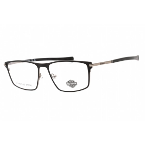 Harley Davidson Men's Eyeglasses - Black/Other Metal Rectangular Frame | HD0978 005