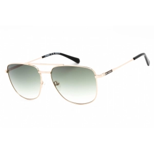 Harley Davidson Men's Sunglasses - Gold Metal Full Rim  Frame | HD1011X 32P