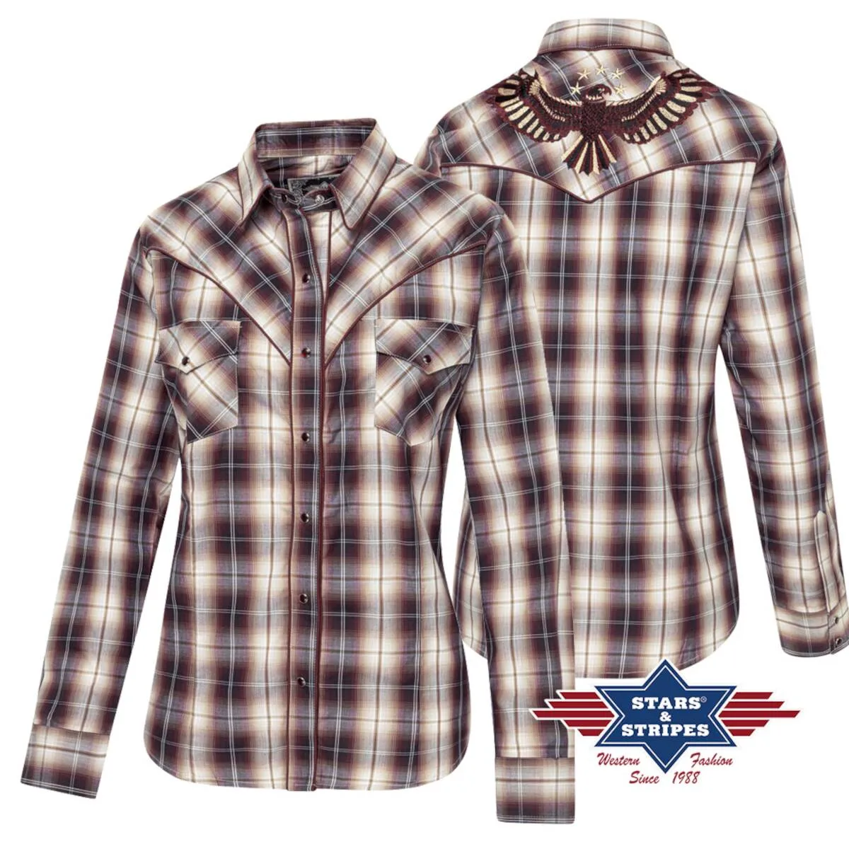 Harper Ladies Western Blouse
