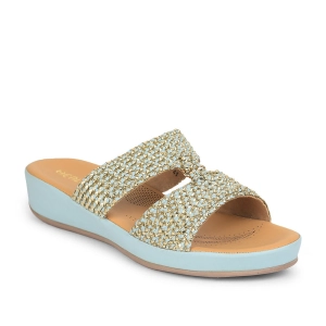 Healers Casual (S.Blue) Slippers For Ladies GF-03 By Liberty