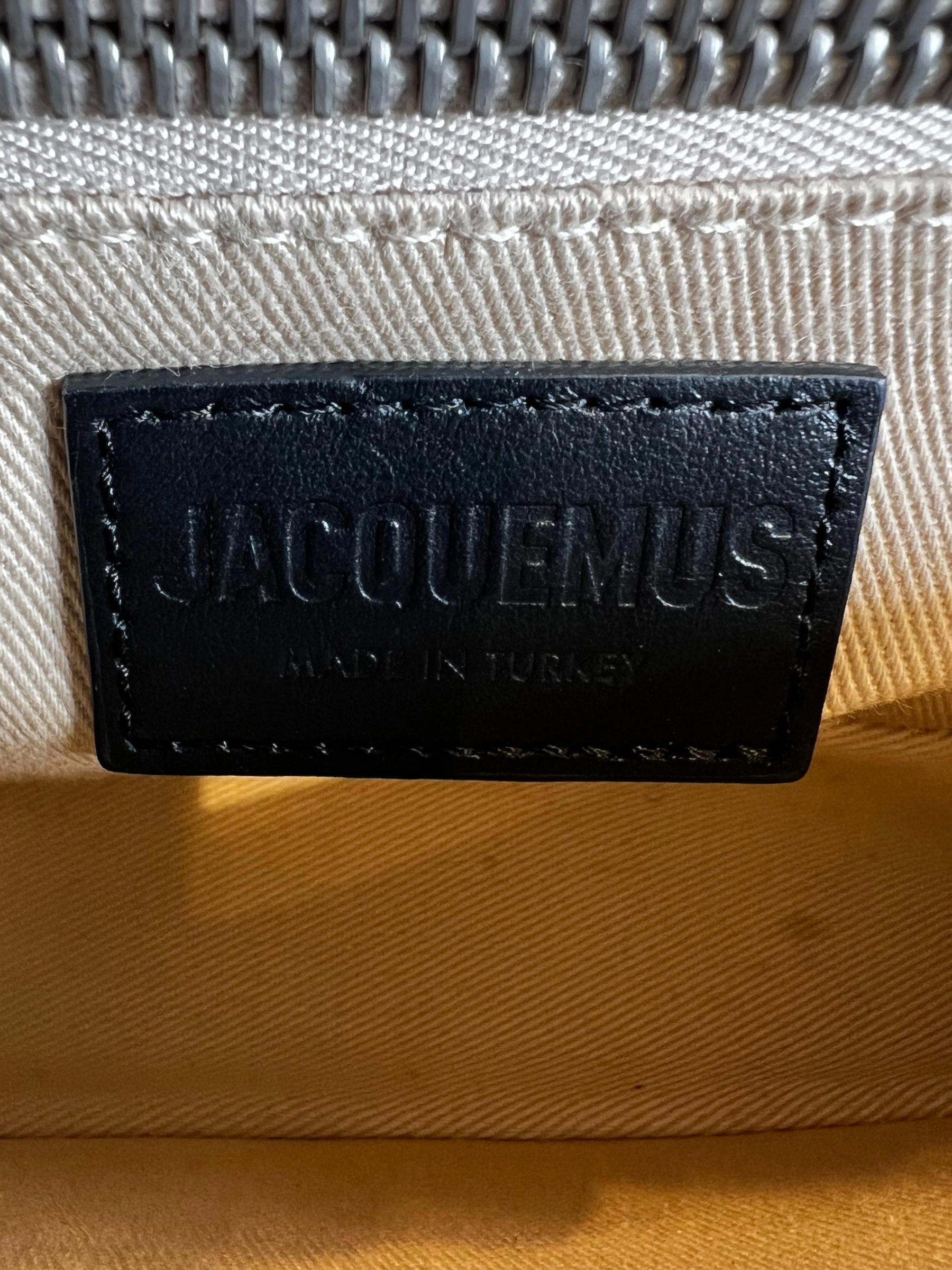 Jacquemus Denim Le Cuerda Horizontal Shoulder Bag