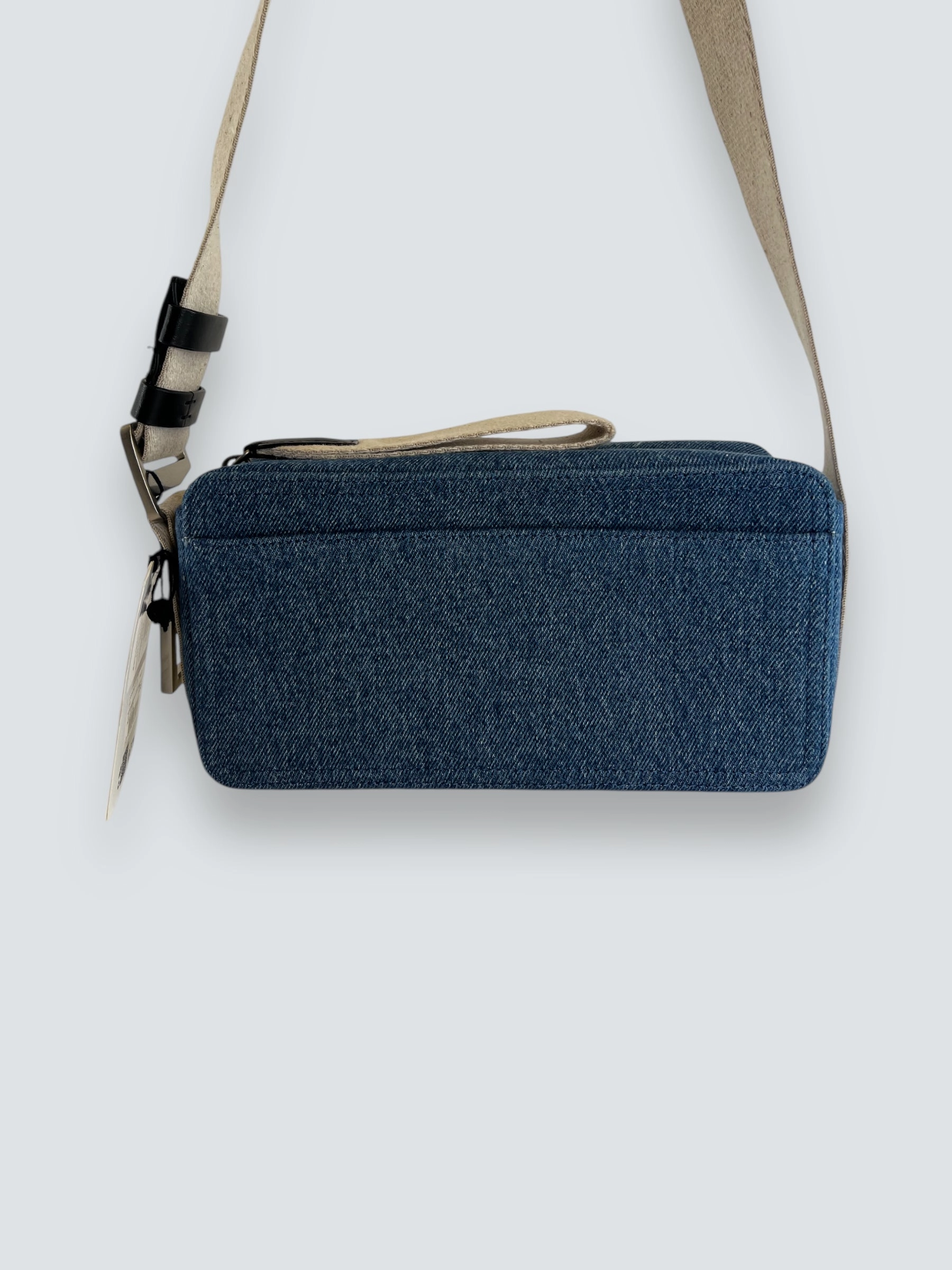 Jacquemus Denim Le Cuerda Horizontal Shoulder Bag