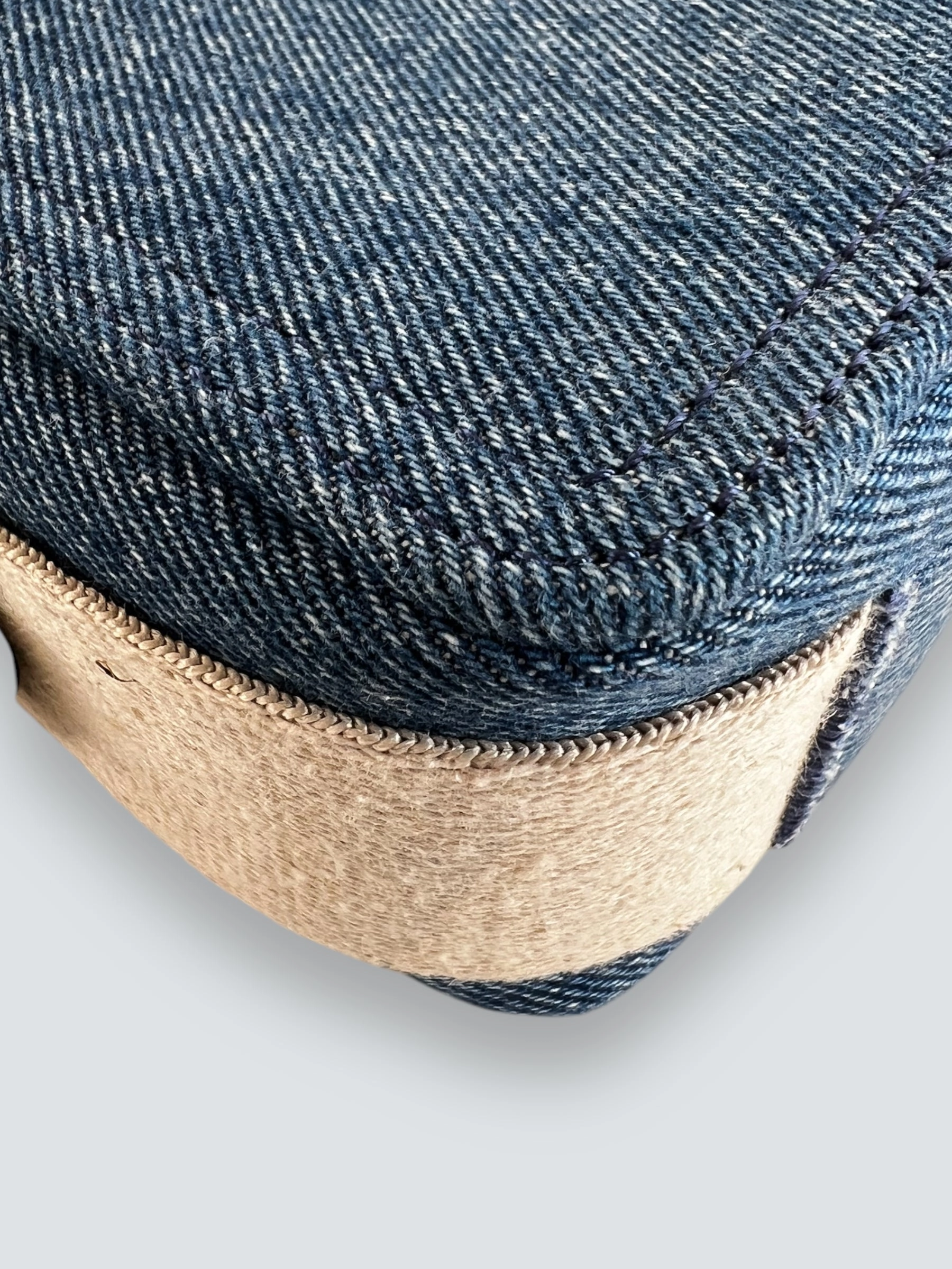 Jacquemus Denim Le Cuerda Horizontal Shoulder Bag