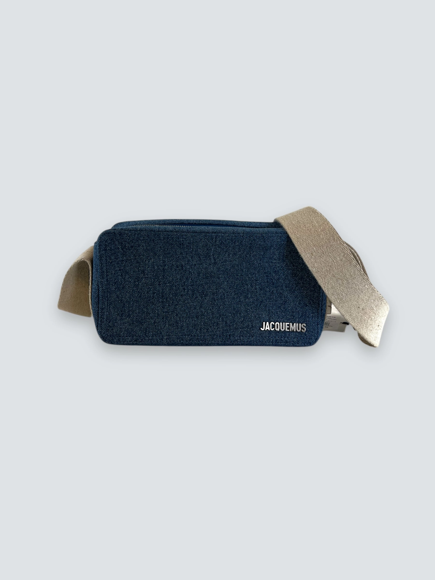 Jacquemus Denim Le Cuerda Horizontal Shoulder Bag