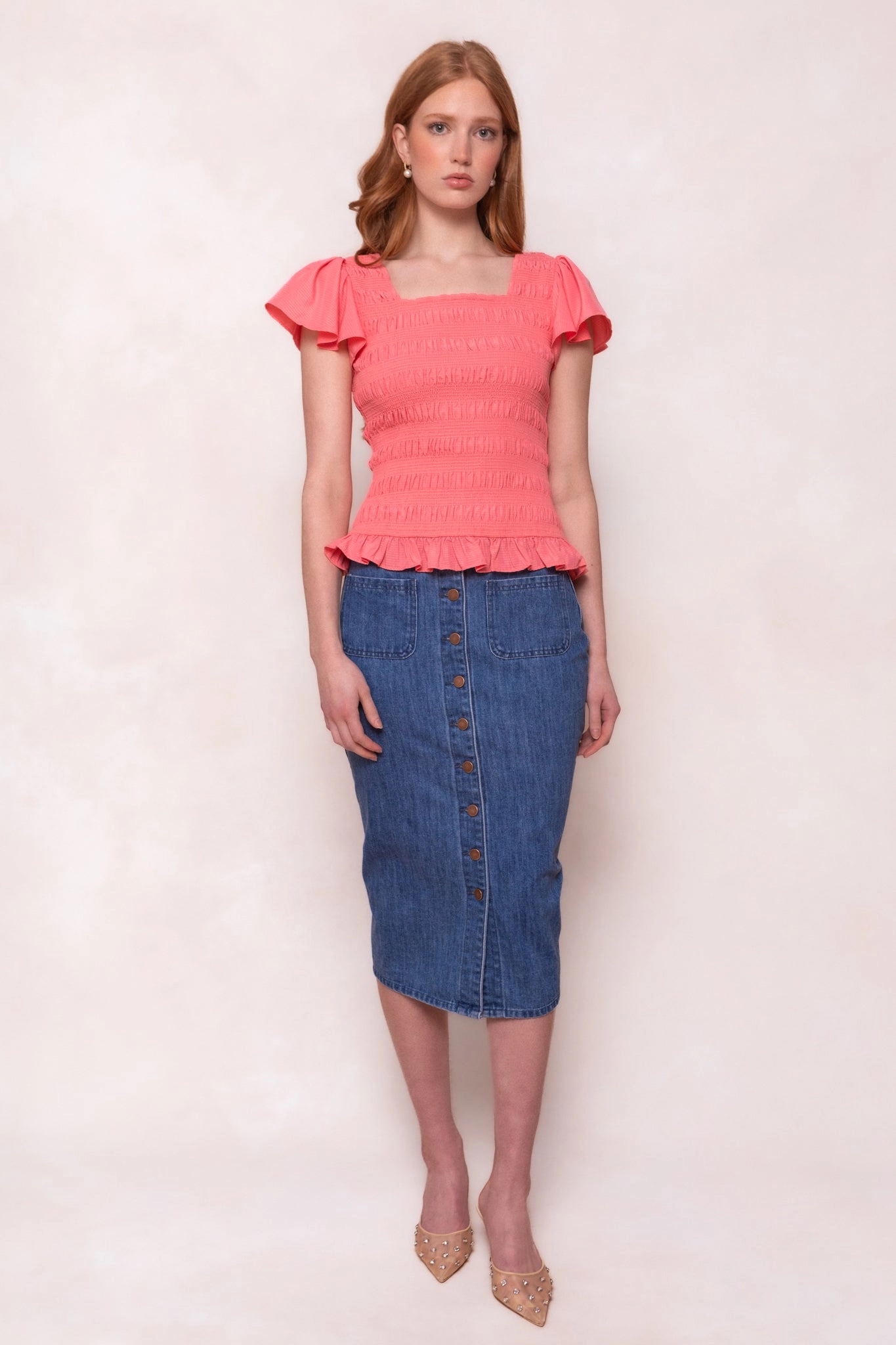 Janessa Top in Pink