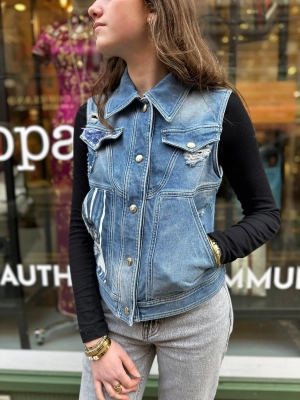 Just Cavalli Size EU 44 Denim Gillet