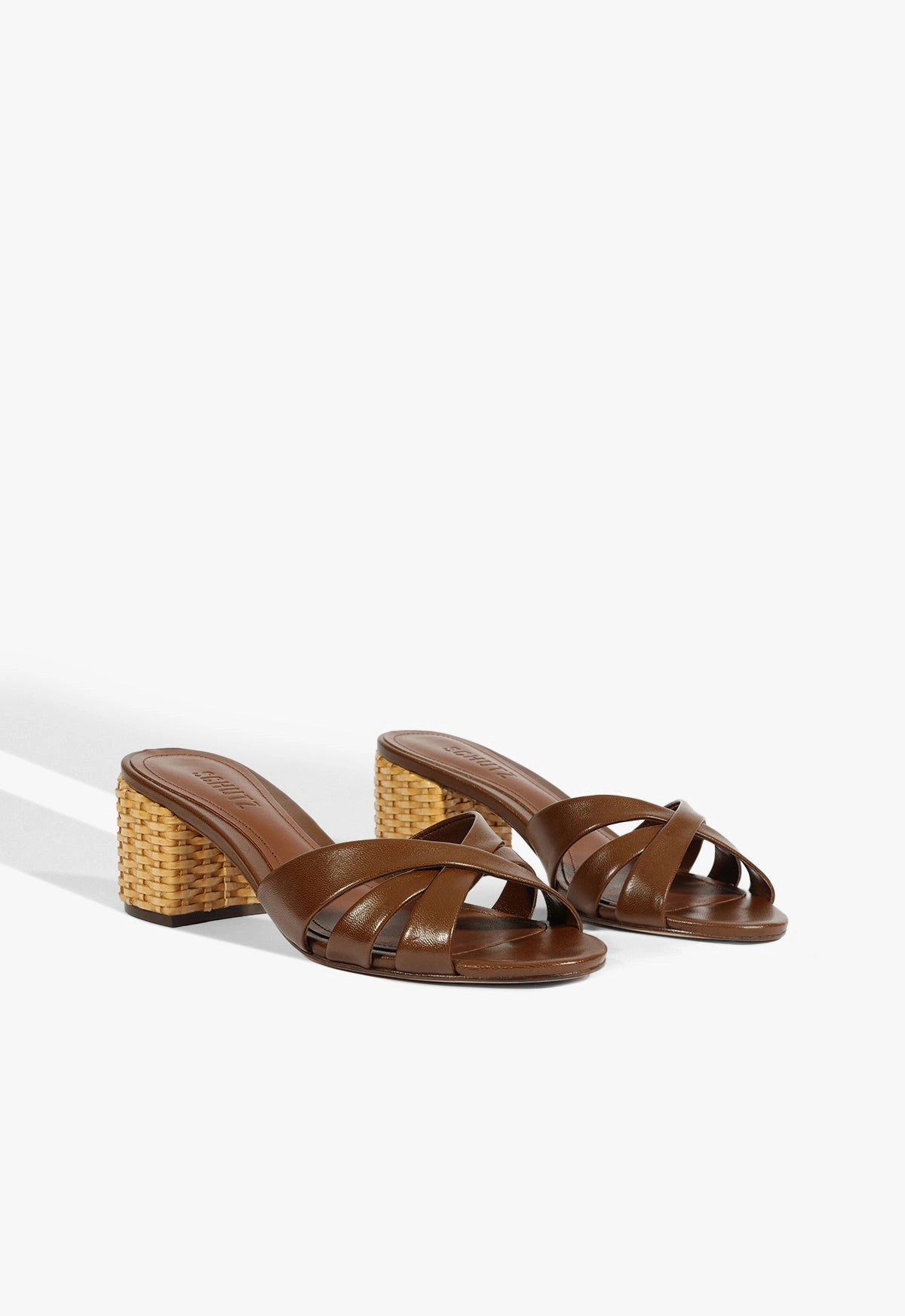 Keefa Straw Mule Sandal