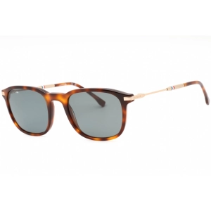 Lacoste Men's Sunglasses - Havana Plastic Square Frame Blue Green Lens | L992S 214